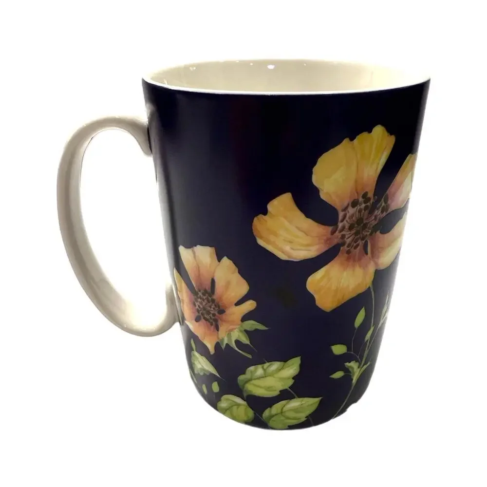 NEW Set of 2 Lenox Butterfly Meadow Heat-Changing Ceramic Mugs